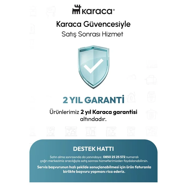Karaca Air Pro Cook Duo Tandır Xxxl 8 Lt Rosegold Yağsız Fritöz - Görsel 10