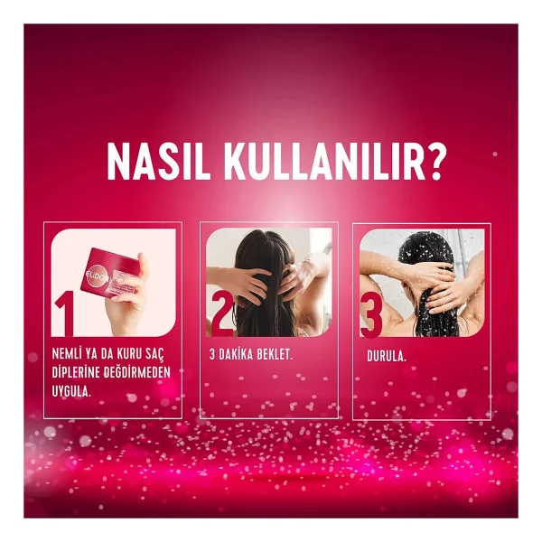 Elidor Brezilya Keratin Terapisi Yoğun Onarıcı 220 Ml 2 Adet Saç Maskesi - Görsel 7
