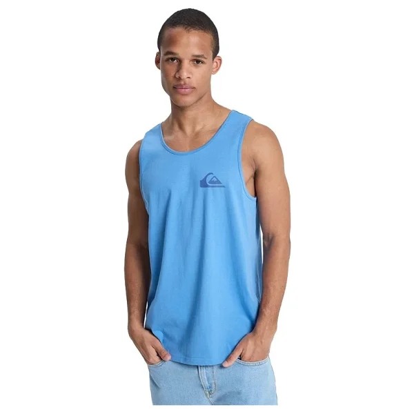 Quiksilver Eqyzt08041 Ev Comp Logo Tank Siyah Erkek Normal Baskılı Atlet - Görsel 6