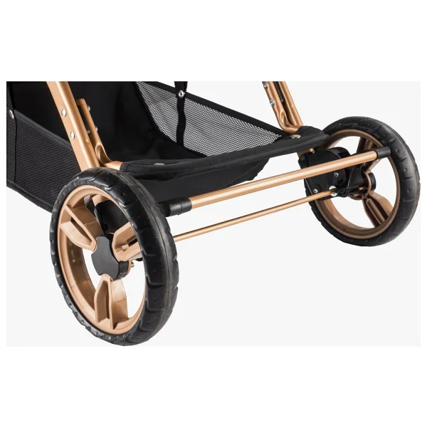 Baby Care BC-65 Capron Lüx Çift Yönlü Bebek Arabası Siyah - Görsel 6