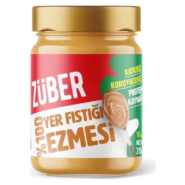 Züber %100 Fıstık Ezmesi 315 Gr - Görsel 2