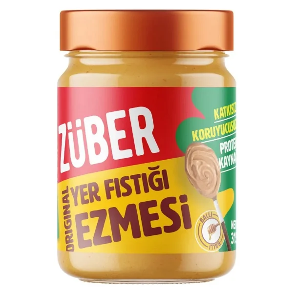 Züber Original Fıstık Ezmesi 315 Gr - Görsel 7