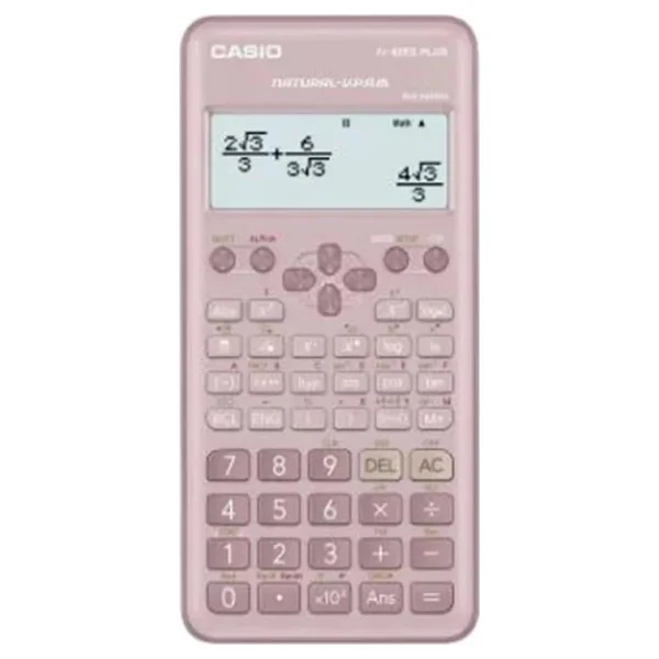 Casio Fx-82es Plus 2. Versiyon Pembe 252 Fonksiyonlu Bilimsel Hesap Makinesi - Görsel 7