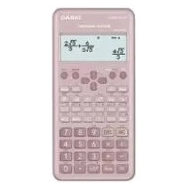 Casio Fx-82es Plus 2. Versiyon Pembe 252 Fonksiyonlu Bilimsel Hesap Makinesi - Görsel 8
