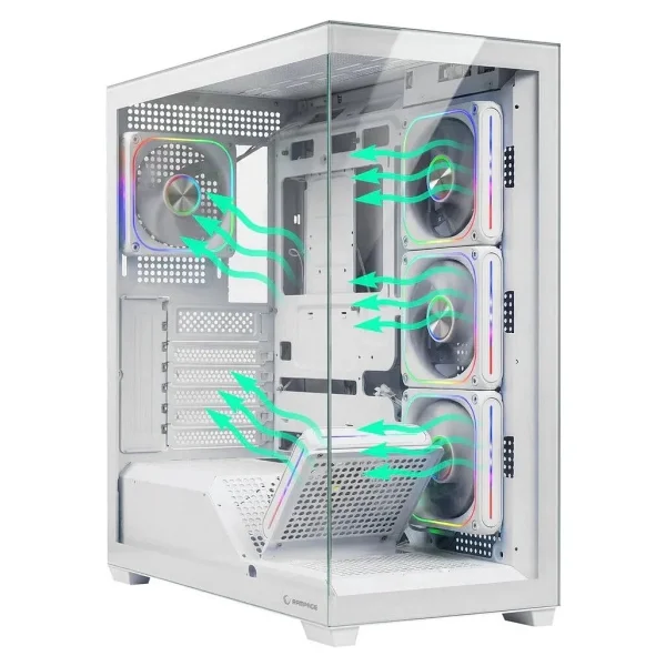 Rampage Sylon Argb Fanlı Beyaz 750 W Atx Oyuncu Kasası - Görsel 2