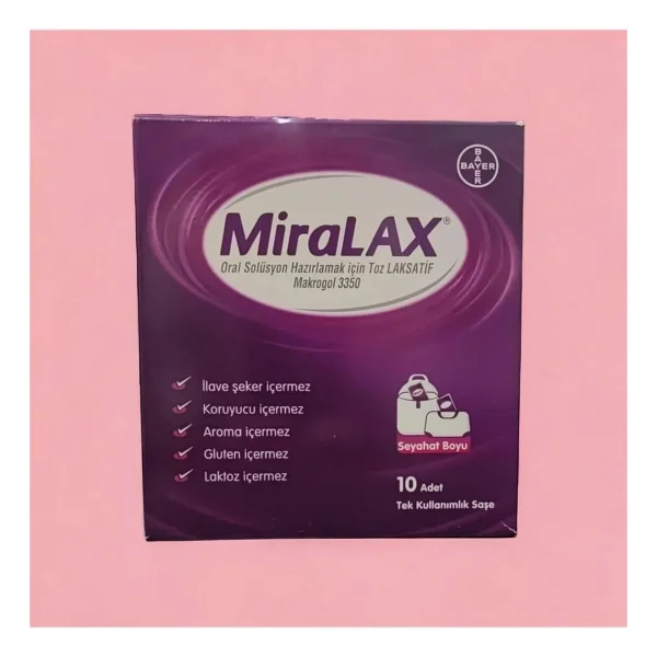 Miralax 10 Saşe - Görsel 7