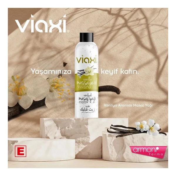 Viaxi Vanilya Aromalı 177 Ml Masaj Yağı - Görsel 4