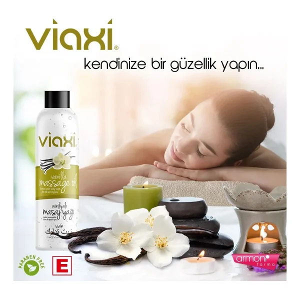 Viaxi Vanilya Aromalı 177 Ml Masaj Yağı - Görsel 5