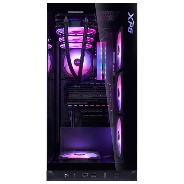Xpg Invader X Btf Invaderxbtfmt-Bkcww Argb Fanlı Atx Oyuncu Kasası - Görsel 3