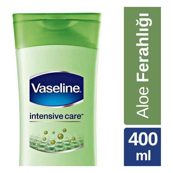 Vaseline Aloe Ferahlığı Vücut Losyonu 400 Ml Nemlendirici Etkili Unisex Kullanıma Uygun - Görsel 2