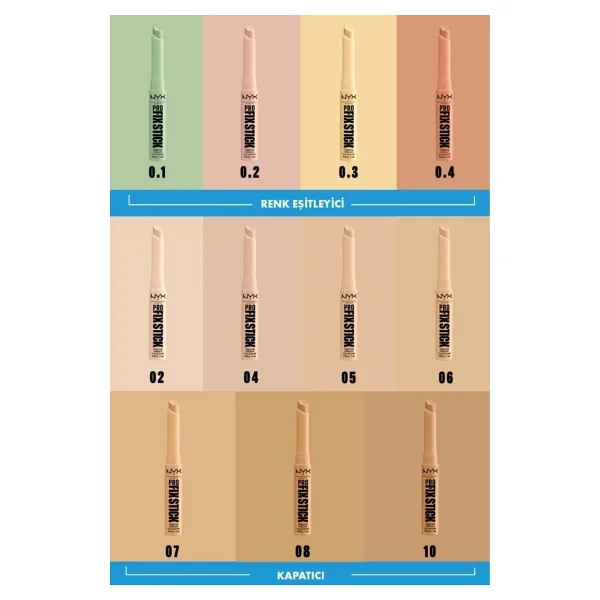 Nyx Professional Makeup Pro Fix Correcting 1.6 Gr Stick Kapatıcı - Görsel 8