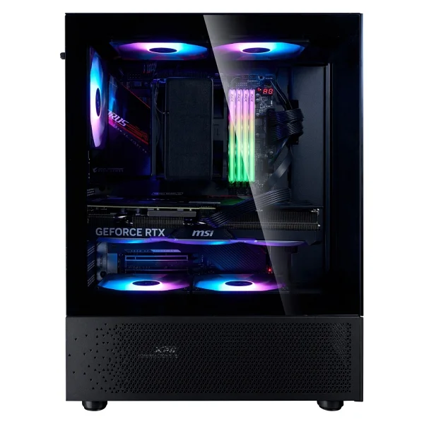 Xpg Invader X Mini Invaderxmınımt-Bkcww Argb Fanlı Siyah Atx Oyuncu Kasası - Görsel 4