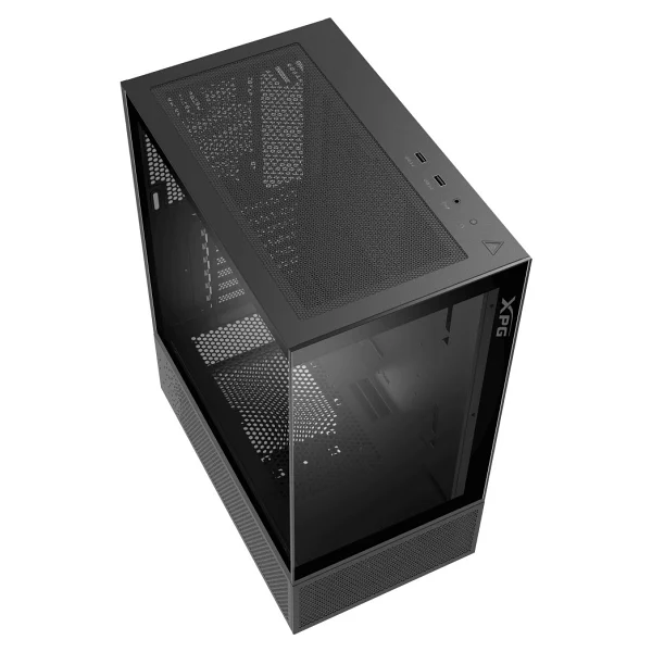 Xpg Invader X Mini Invaderxmınımt-Bkcww Argb Fanlı Siyah Atx Oyuncu Kasası - Görsel 6