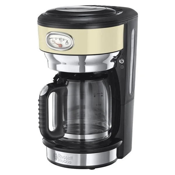 Russell Hobbs 21702-56 Retro Krem Filtre Kahve Makinesi - Görsel 8