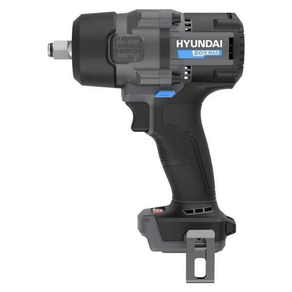 Hyundai Iw20x-700ft Akülü Darbeli Somun Sıkma 20v 700nm Kömürsüz Motor Tek Akülü Şarjlı Set - Görsel 3