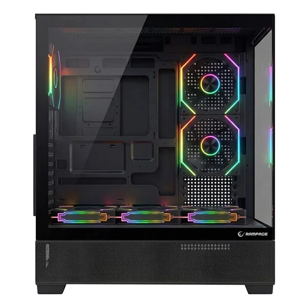 Rampage Hydra V5 Argb Fanlı 750 W Atx Oyuncu Kasası - Görsel 4
