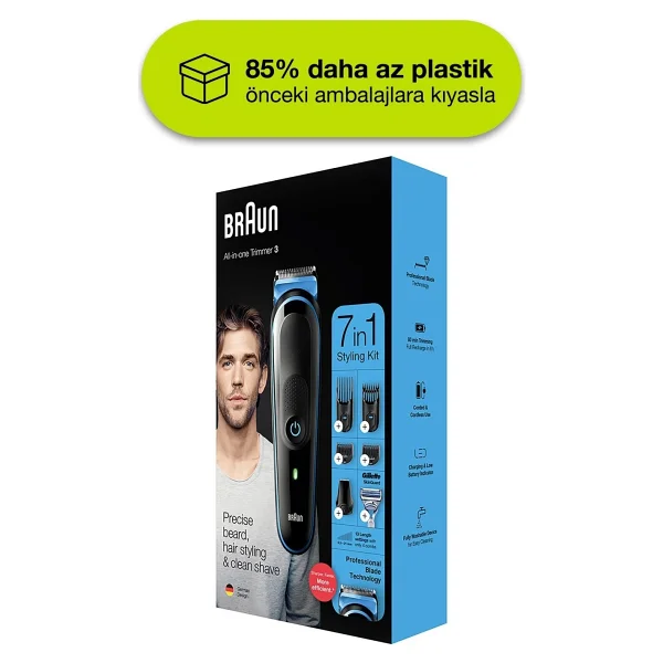Braun Mgk3242 7'si 1 Arada Erkek Bakım Seti - Görsel 7