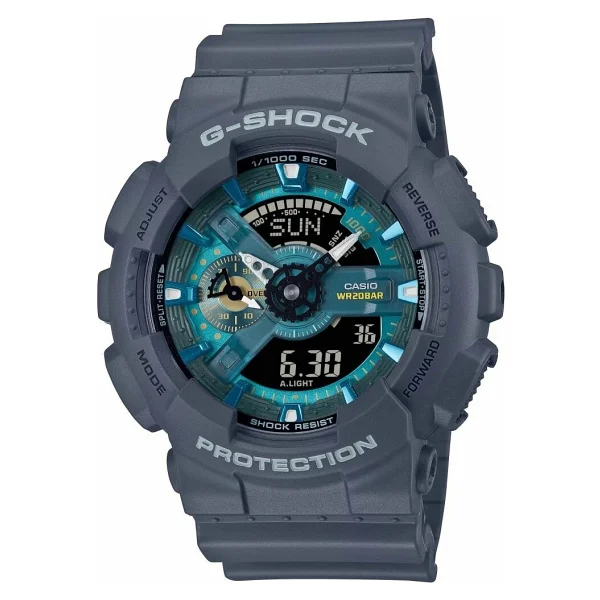 Casio G-Shock Ga-110as-2adr Gri Erkek Kol Saati - Görsel 5