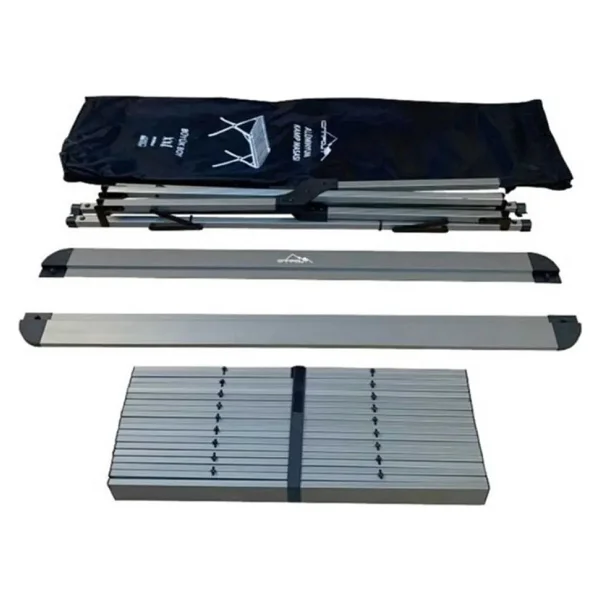 Nurgaz Campout Ng-Akmxxl 110x70 Cm Alüminyum Katlanır Kamp Masası - Görsel 6