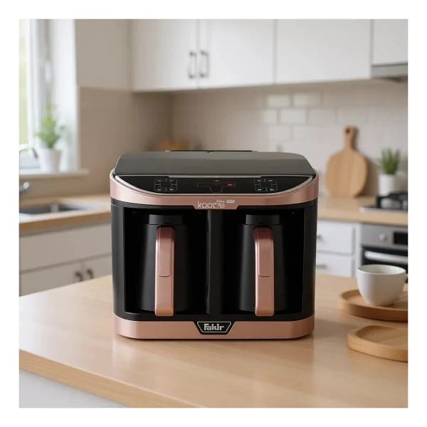 Fakir Kaave Dual Pro Rose İkili Türk Kahve Makinesi - Görsel 3