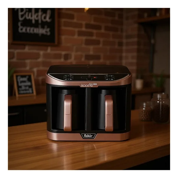 Fakir Kaave Dual Pro Rose İkili Türk Kahve Makinesi - Görsel 4