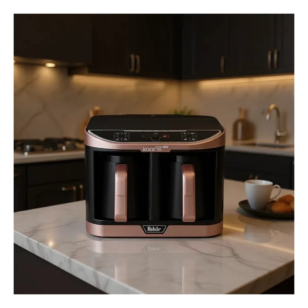 Fakir Kaave Dual Pro Rose İkili Türk Kahve Makinesi - Görsel 5