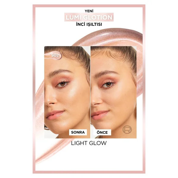 L'oreal Paris Glotion All In One Doğal Işıltılı Veren Likit Highlighter - Görsel 10