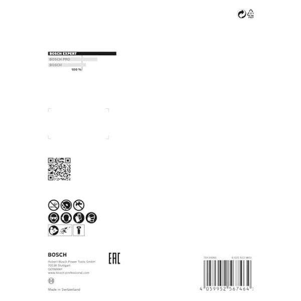 Bosch Professional 1x Expert Carbide Multi Wheel Kesici Diskler (Sert Ahşap, Çivili Ahşap, Plastik, Alçıpan Panel, Ø 115 Mm, Aksesuar Küçük Avuç Taşlama Makinesi) - Görsel 4