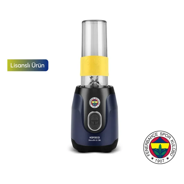 Karaca Blendfit Go Personal 550 W Lisanslı Fenerbahçe Smoothie Blender - Görsel 2