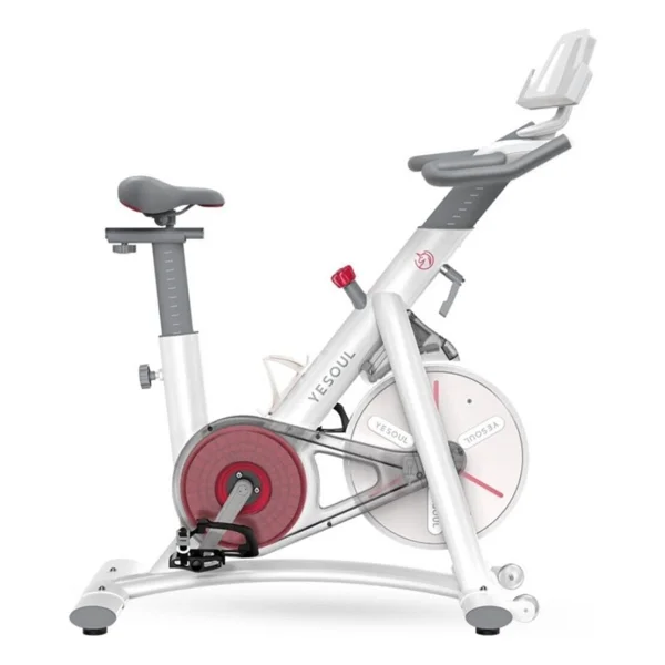 Yesoul S3 Smart Spin Bike Beyaz Renkli Kondisyon Bisikleti Manuel Ayarlanabilir Direnç Ve 120 Kg Taşıma Kapasitesi - Görsel 7