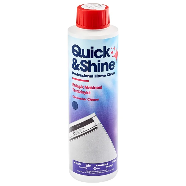 Quick&Shine Bulaşık Makinesi Temizleyici 200 ml - Görsel 7