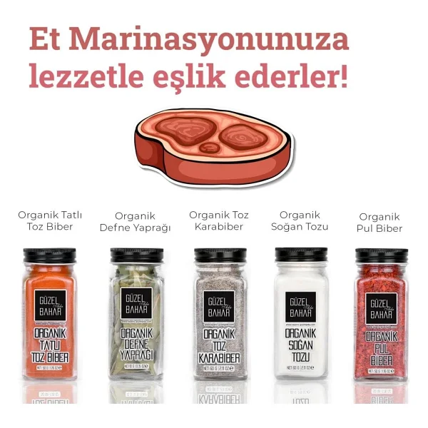 Güzel Ada Gıda Organik Tane Karabiber 60 Gr - Görsel 5