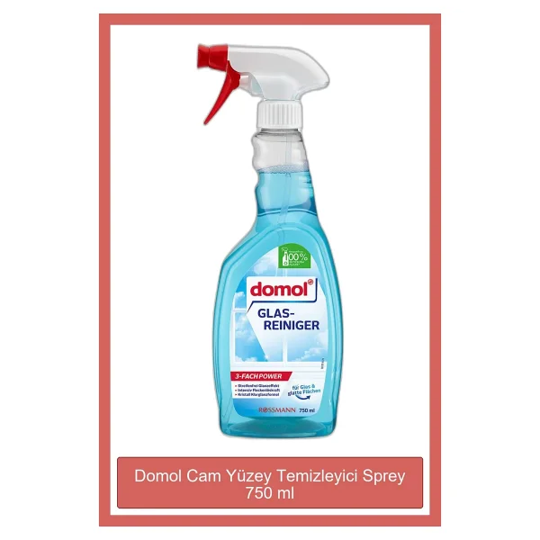 Domol Ekolojik 750 Ml Cam Temizleyici Sprey - Görsel 4