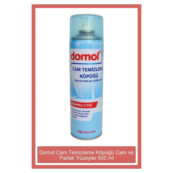 Domol Top Cleaner 500 Ml Parlak Yüzey Ve Cam Temizleme Köpüğü - Görsel 5