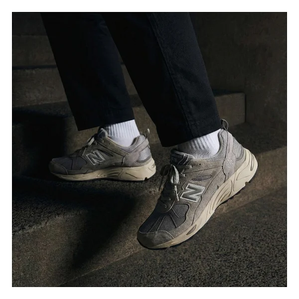 New Balance 878 Cm878gg1 Gri Spor Ayakkabı - Görsel 5
