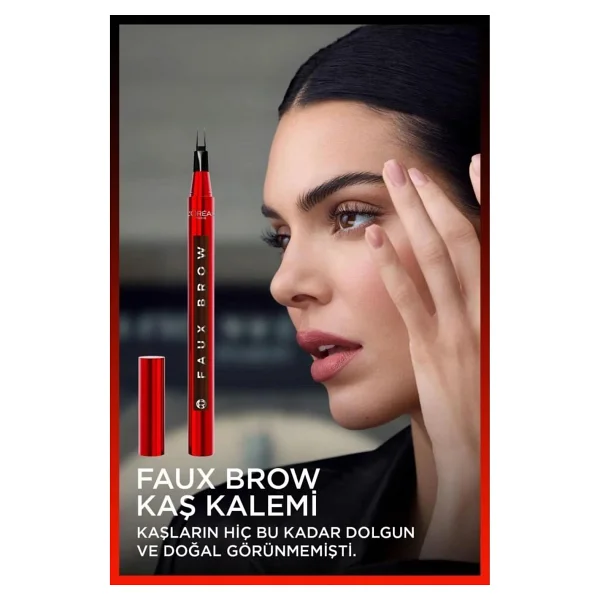 L'oreal Paris Infaillible Faux Brow Ultra İnce Kaş Kalemi - Görsel 7