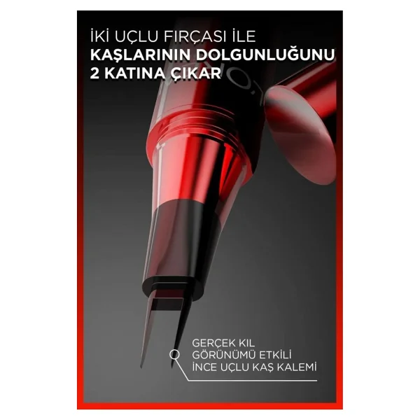 L'oreal Paris Infaillible Faux Brow Ultra İnce Kaş Kalemi - Görsel 9