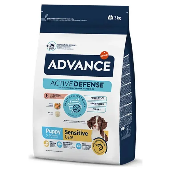 Advance Puppy Sensitive Care Somonlu 3 Kg Yavru Köpek Maması - Görsel 3
