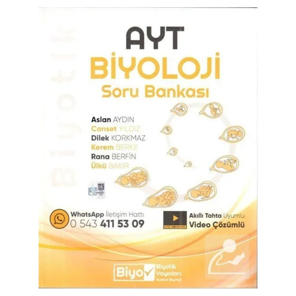 Biyotik Yayınları Ayt Biyoloji Soru Bankası - Görsel 2