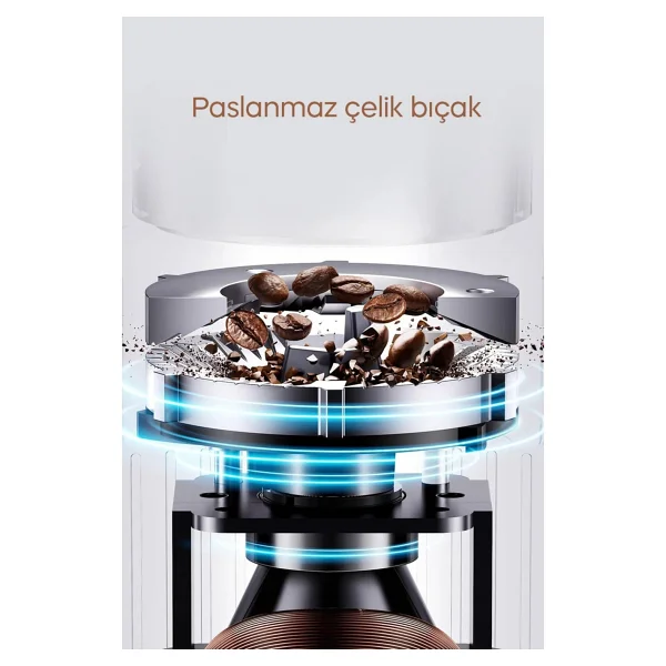Sinbo Scm-2997 Elektrikli Kahve-Baharat Öğütücü Paslanmaz Çelik Malzeme 100 Gr Kapasite - Krom - Görsel 5