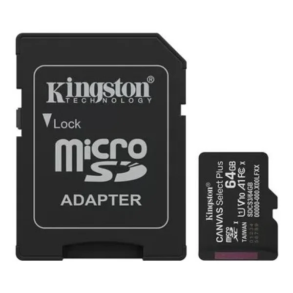 Kingston Canvas Select Plus Sdcs3/64gb Class 10 Uhs-I U1 A1 V10 64 GB Micro Sd Kart - Görsel 7