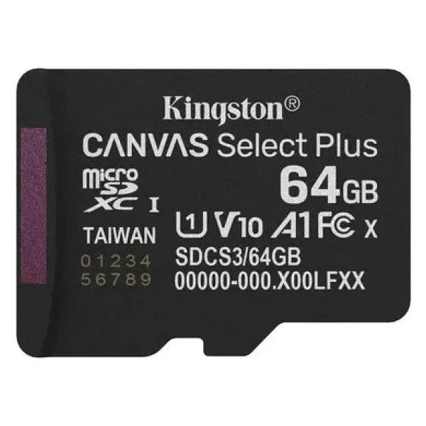 Kingston Canvas Select Plus Sdcs3/64gb Class 10 Uhs-I U1 A1 V10 64 GB Micro Sd Kart - Görsel 9