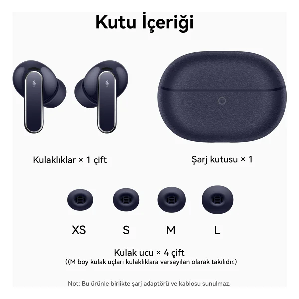 Huawei Freebuds Pro 5 ANC TWS Mavi Kulak İçi Bluetooth Kulaklık - Görsel 3