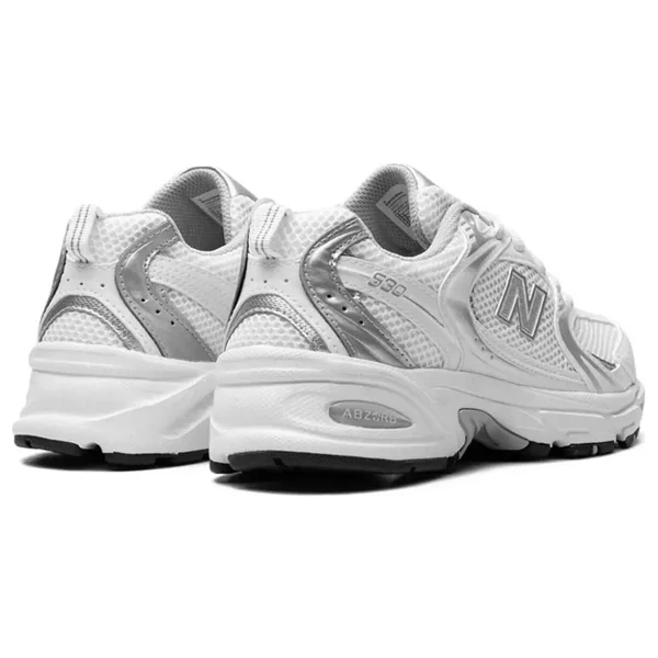 New Balance 530 Mr530ema Beyaz-Gümüş Spor Ayakkabı - Görsel 10