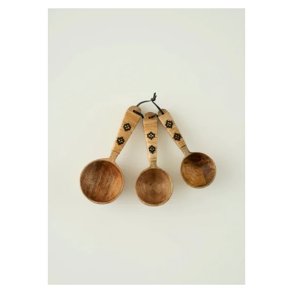 Bella Maison Varna 3'lü Ölçü Kaşığı Seti Naturel (21,5x8,5x5,5 Cm) - Görsel 2