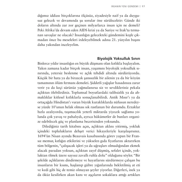 Homo Deus: Yarının Kısa Bir Tarihi - Yuval Noah Harari - Görsel 6