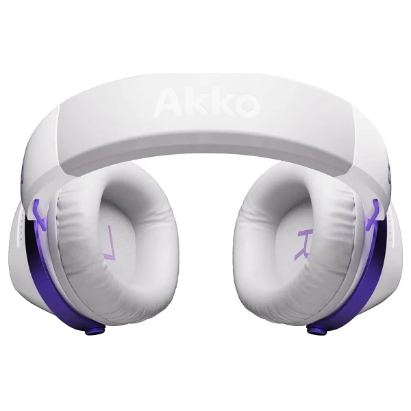Akko Gh300 Beyaz 7.1 USB Kablolu/Kablosuz Kulak Üstü Oyuncu Kulaklığı - Görsel 5