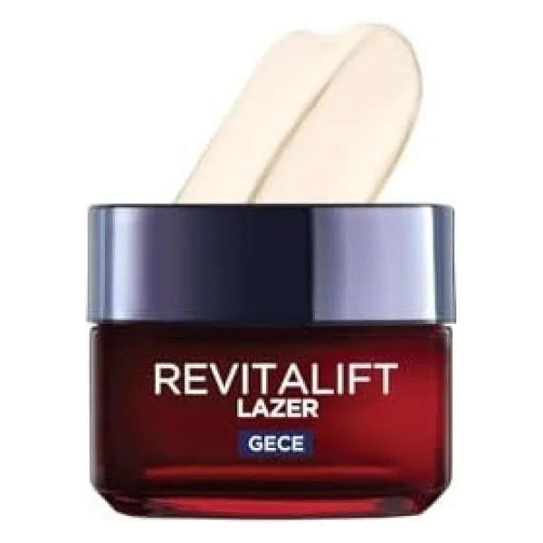 L'oreal Paris Revitalift Lazer Yoğun Yaşlanma Karşıtı Gece Bakım Kremi (50 Ml) - Görsel 6