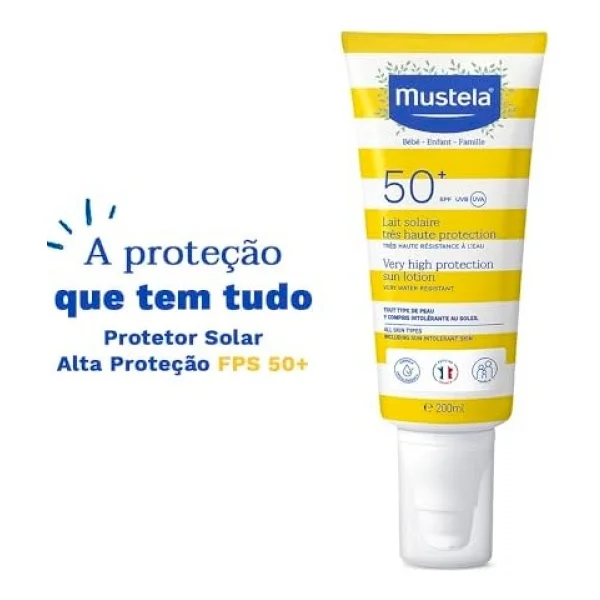 Mustela Çok Yüksek Koruma 200 Ml 50 Faktör Güneş Losyonu - Görsel 3