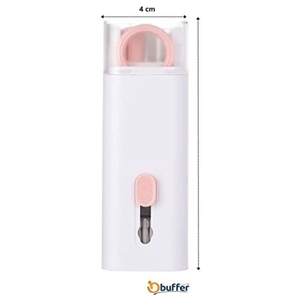 Buffer Çok Fonksiyonlu Tablet TV Bilgisayar Ekranı Klavye Kulaklık Temizleme Kiti Fırçalı Tuş Çektirme Aparatlı Spreyli Elektronik Temizlik Seti - Görsel 4